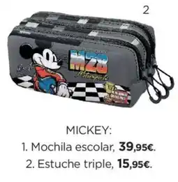 El Corte Inglés Mickey estuche triple oferta