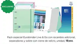 El Corte Inglés Eurobinder Live & Go oferta