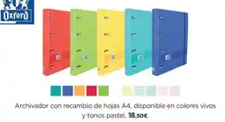 El Corte Inglés Oxford archivador oferta