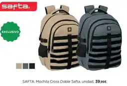El Corte Inglés Safta mochila cross doble safta oferta