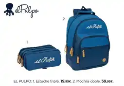 El Corte Inglés El Pulpo estuche triple oferta