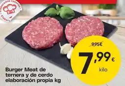 FROIZ Froiz burger meat de ternera y de cerdo oferta