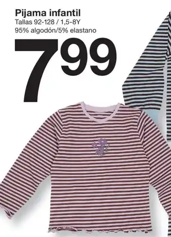 Zeeman Pijama infantil oferta