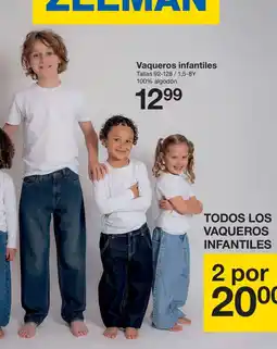 Zeeman Zeeman vaqueros infantiles oferta