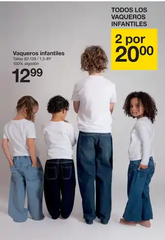 Vaqueros infantiles