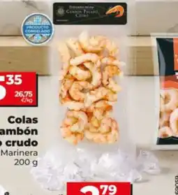 Dia Supermercados Dia Mari Marinera colas gambón crudo oferta