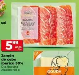 Dia Supermercados Alacena jamón de cebo ibérico oferta