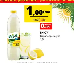Supermercados Tu Alteza Enjoy limonada sin gas oferta