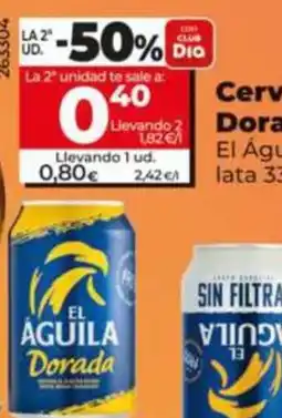 Dia Supermercados El Águila Dorada oferta