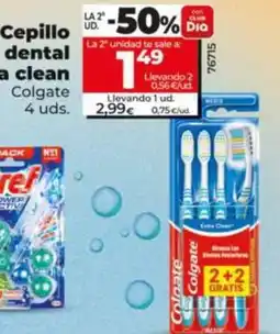 Dia Supermercados Colgate cepillo dental extra clean oferta