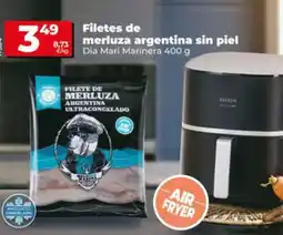 Dia Supermercados Dia mari marinera filetes de merluza argentina sin piel oferta