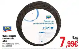 Makro aro queso mezcla semicurado oferta