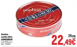Makro Anchoa aceite oliva CONSORCIO oferta