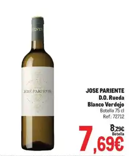 Makro Jose Pariente D.O. Rueda Blanco Verdejo oferta
