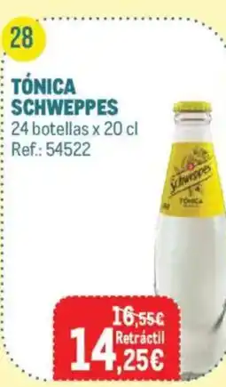 Makro Tónica Schweppes oferta