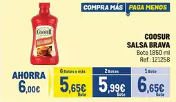 Makro Coosur salsa brava oferta