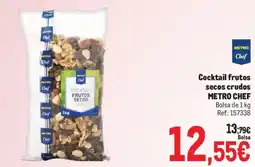 Makro Metro Chef cocktail frutos secos crudos oferta
