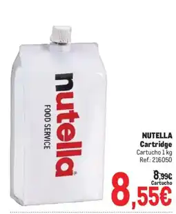 Makro nutella cartridge oferta