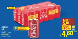 Lidl Freeway Cola oferta