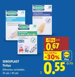 Lidl SensiPlast Tiritas oferta