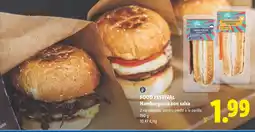 Lidl Food Festival Hamburguesa con salsa oferta