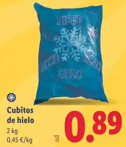 Lidl Cubitos de hielo oferta