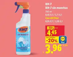 Lidl KH-7 KH-7 sin manchas oferta