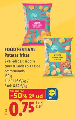 Lidl Food Festival Patatas fritas oferta