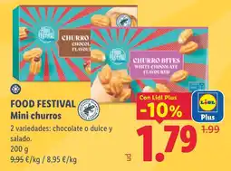 Lidl Food Festival mini churros oferta