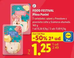 Lidl Pinsa Panini oferta