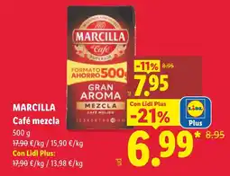 Lidl Marcilla café mezcla oferta
