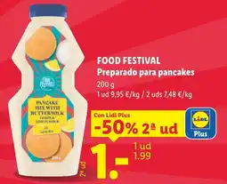 Lidl Lidl pancake mix with buttermilk lemon & lime flavour oferta