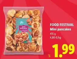 Lidl Food Festival mini pancakes oferta