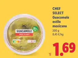 Lidl Chef Select Guacamole estilo mexicano oferta