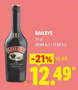 Lidl Baileys oferta