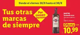 Lidl Martini Vermouth rosso oferta