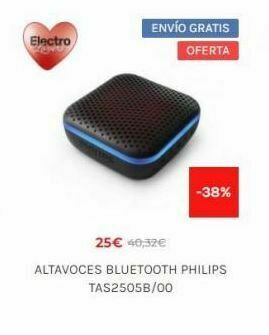 Cenor Altavoces bluetooth philips oferta