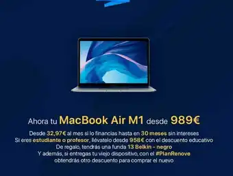 Banana Computer Macbook air oferta