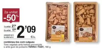 BonpreuEsclat Combineu-Los Com Vulgueu Tires Vegetals Amb Herbes Provencals o Amb Gust de Pollastre Terra i Tast, 180g oferta