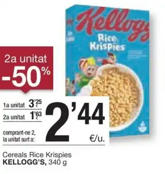 BonpreuEsclat Cereals Rice Krispies Kellogg's 340 g oferta
