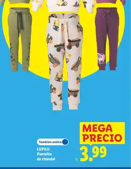 Lidl LUPILU Pantalón de chándal oferta