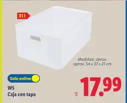 Lidl W5 Caja con tapa oferta