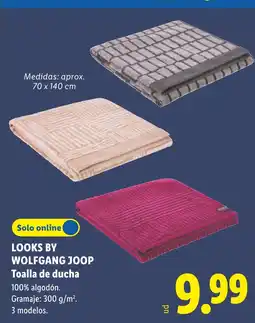 Lidl LOOKS BY WOLFGANG JOOP Toalla de ducha oferta