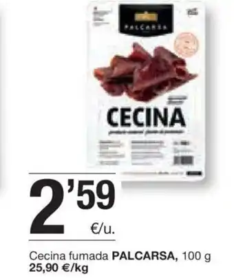 BonpreuEsclat Cecina Fumada Palcarsa 100 g oferta