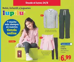 Lidl LUPILU Conjunto oferta