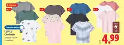 Lidl LUPILU Camisetas oferta