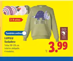 Lidl LUPILU Sudadera oferta