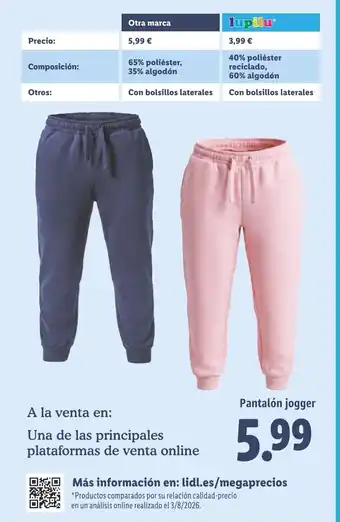 Pantalón jogger