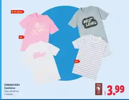 Lidl ESMARA KIDS Camisetas oferta