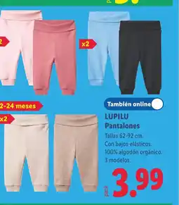 Lidl LUPILU Pantalones oferta